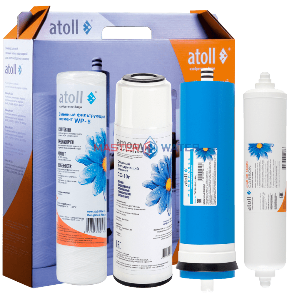 Набор картриджей Atoll №108 STD (для А-4400)