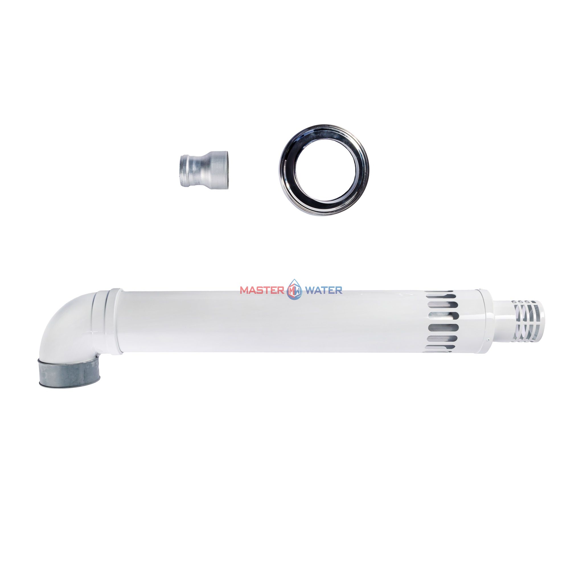 Коаксиальный комплект дымохода Ø80/125 мм для котла Kotitonttu Toivo T40,44,50 DK\OK\O.