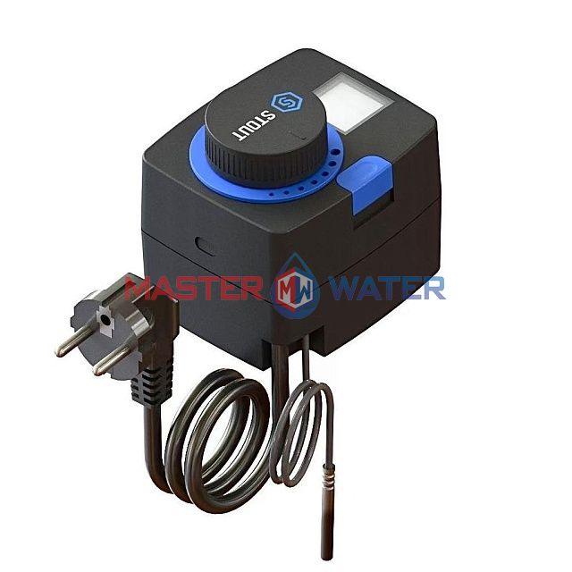 Сервопривод STOUT SVM-1025 с LED дисплеем с датчиком для фиксированной регулировки температуры