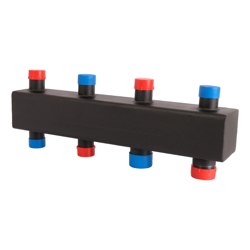 Коллектор Rommer стальной 1x1 1/4" 3 контура