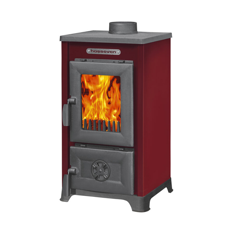 Печь камин Hosseven 9008 Mini Burgundy