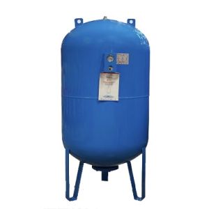 Гидроаккумулятор Waterstry CW-LV 100 литров вертикальный с манометром 16bar синий
