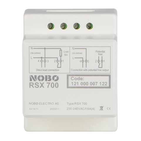 Аппаратный релейный приемник NOBO RSX 700