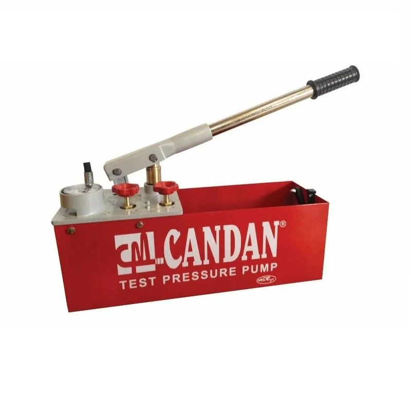 Насос для опрессовки труб, опрессовочник CANDAN СМ-60BS (латунный поршень)