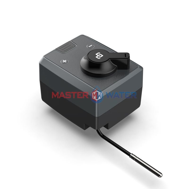 Сервопривод поворотный-контроллер Varmega 230V AC 10Hm 90° 120 секунд с выносным датчиком 1-100°С