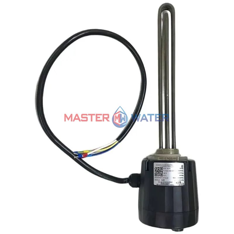 ТЭН электрический Rispa Profi 3 кВт 220/380В 1 1/2" 335мм нержавеющий с терморегулятором